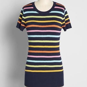 Virtue Of Vibrancy Short Sleeve Sweater 3x